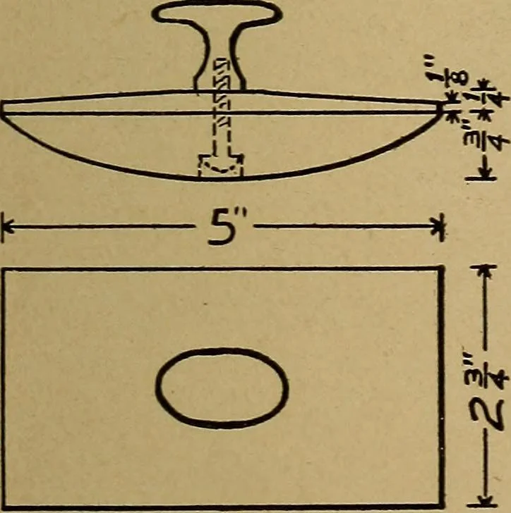 An illustration from Woodwork for the grades, for use in manual training classes; fully illustrated with three hundred half-tone engravings from actual shop practice, and many working drawings of educational shop problems, 1913, leaf 192