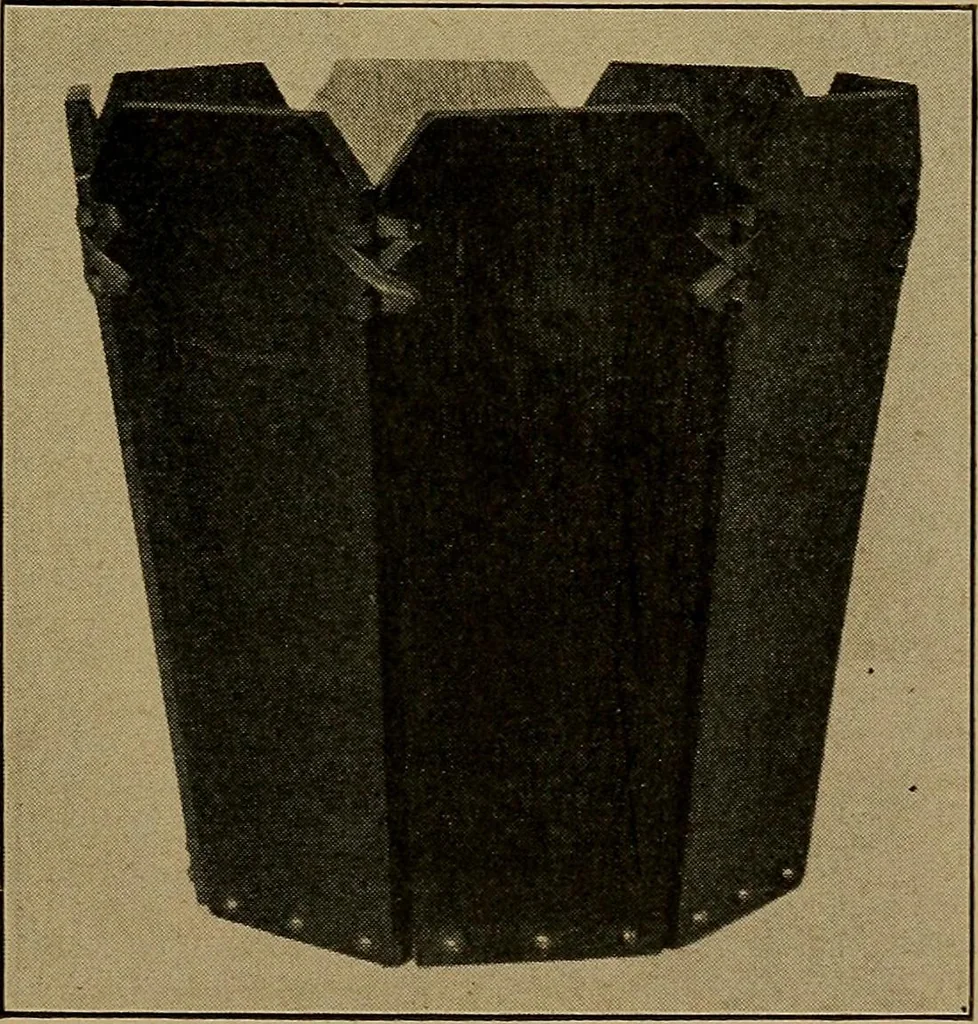 An illustration from Woodwork for the grades, for use in manual training classes; fully illustrated with three hundred half-tone engravings from actual shop practice, and many working drawings of educational shop problems, 1913, leaf 206