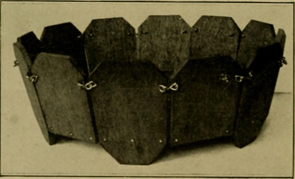 An illustration from Woodwork for the grades, for use in manual training classes; fully illustrated with three hundred half-tone engravings from actual shop practice, and many working drawings of educational shop problems, 1913, leaf 209