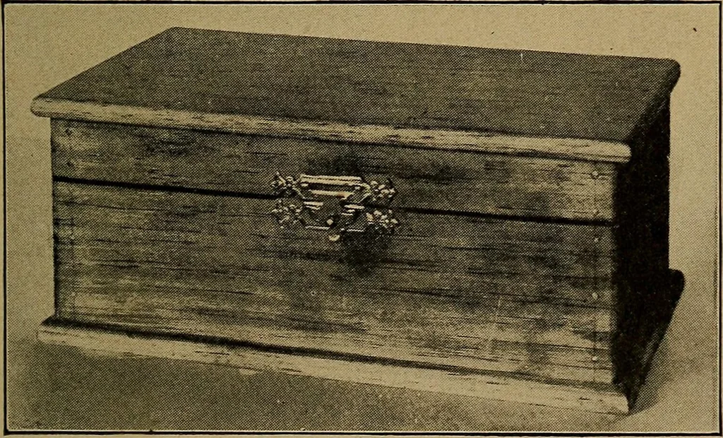 An illustration from Woodwork for the grades, for use in manual training classes; fully illustrated with three hundred half-tone engravings from actual shop practice, and many working drawings of educational shop problems, 1913, leaf 210