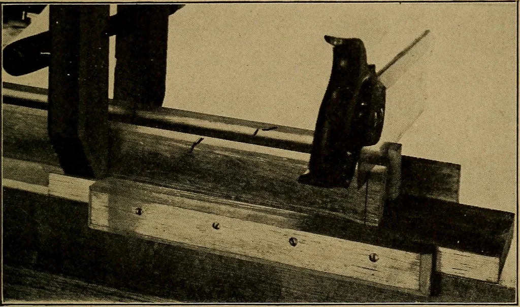 An illustration from Woodwork for the grades, for use in manual training classes; fully illustrated with three hundred half-tone engravings from actual shop practice, and many working drawings of educational shop problems, 1913, leaf 226