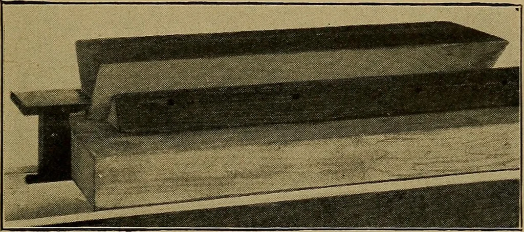 An illustration from Woodwork for the grades, for use in manual training classes; fully illustrated with three hundred half-tone engravings from actual shop practice, and many working drawings of educational shop problems, 1913, leaf 234