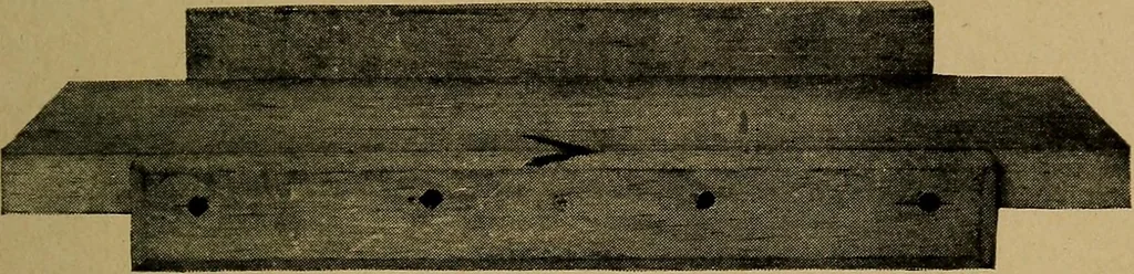 An illustration from Woodwork for the grades, for use in manual training classes; fully illustrated with three hundred half-tone engravings from actual shop practice, and many working drawings of educational shop problems, 1913, leaf 68