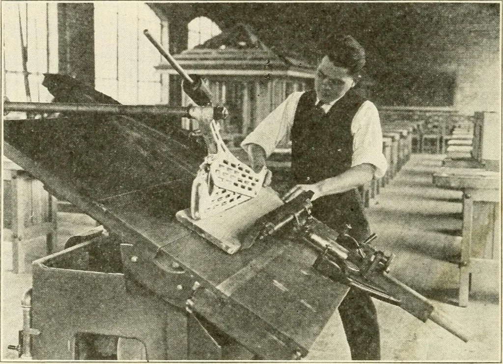 An illustration from Woodwork for secondary schools; a text-book for high schools and colleges, prevocational and elementary industrial schools, 1916, leaf 103