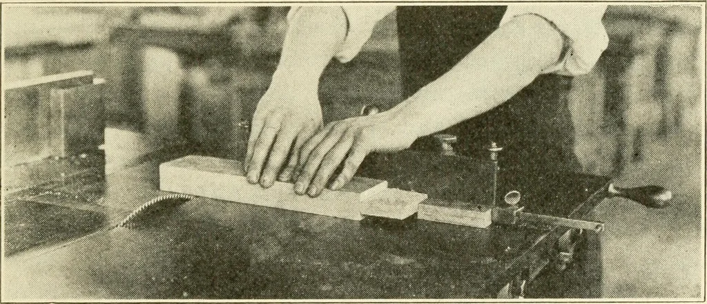 An illustration from Woodwork for secondary schools; a text-book for high schools and colleges, prevocational and elementary industrial schools, 1916, leaf 106