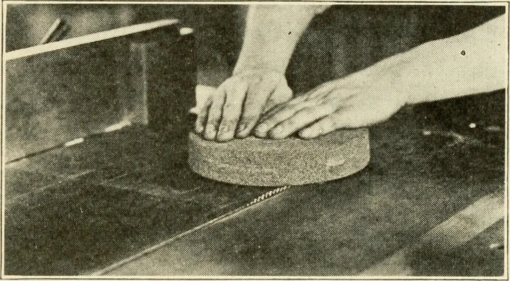 An illustration from Woodwork for secondary schools; a text-book for high schools and colleges, prevocational and elementary industrial schools, 1916, leaf 114