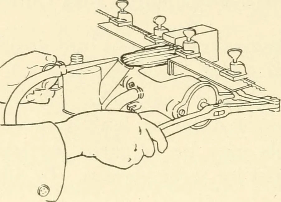 An illustration from Woodwork for secondary schools; a text-book for high schools and colleges, prevocational and elementary industrial schools, 1916, leaf 121