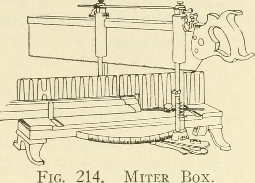 An illustration from Woodwork for secondary schools; a text-book for high schools and colleges, prevocational and elementary industrial schools, 1916, leaf 140