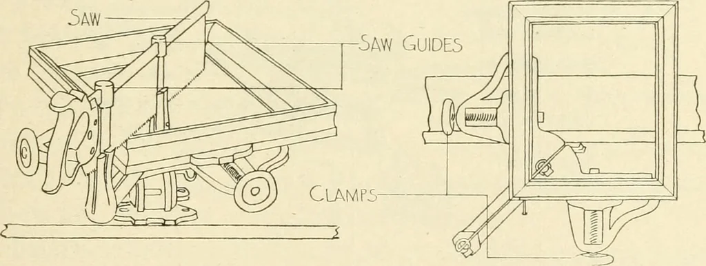 An illustration from Woodwork for secondary schools; a text-book for high schools and colleges, prevocational and elementary industrial schools, 1916, leaf 140