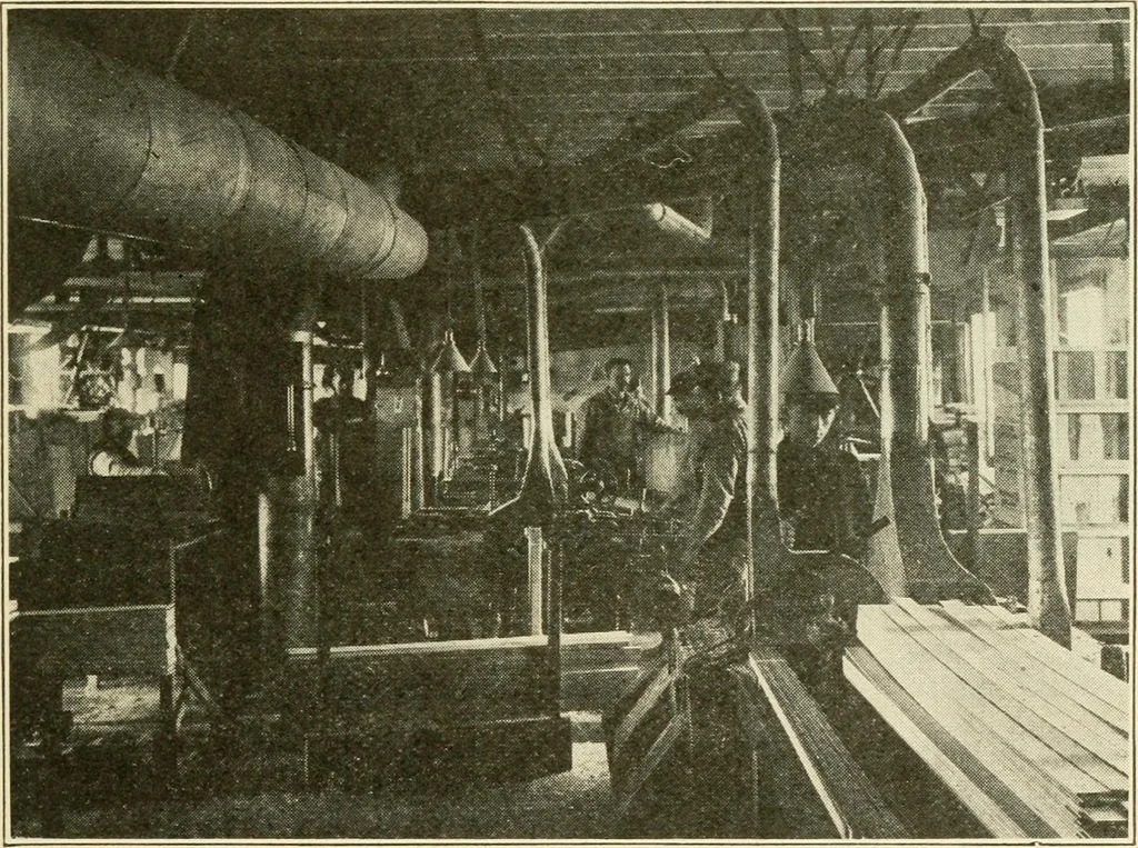 An illustration from Woodwork for secondary schools; a text-book for high schools and colleges, prevocational and elementary industrial schools, 1916, leaf 152