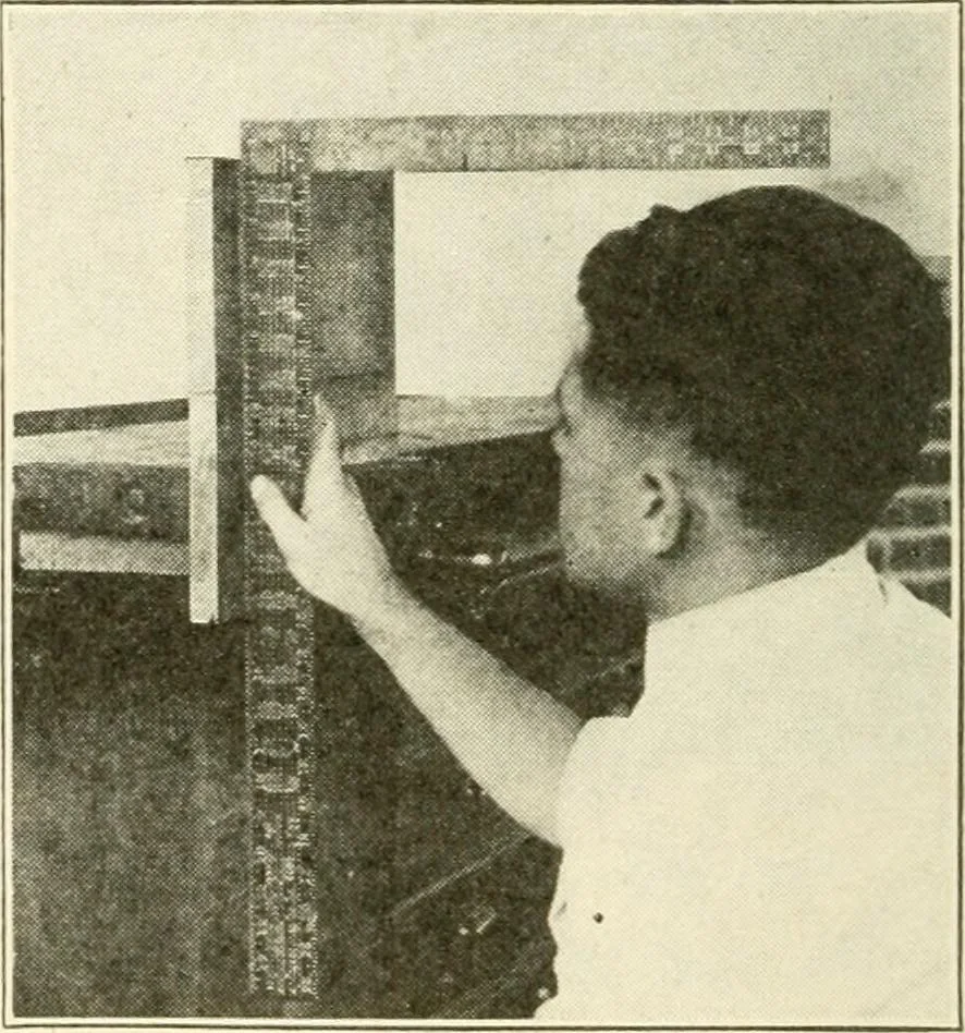 An illustration from Woodwork for secondary schools; a text-book for high schools and colleges, prevocational and elementary industrial schools, 1916, leaf 165