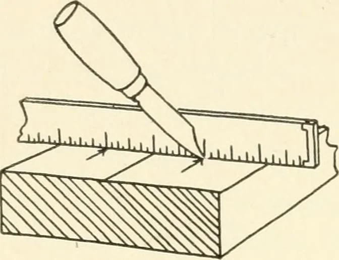 An illustration from Woodwork for secondary schools; a text-book for high schools and colleges, prevocational and elementary industrial schools, 1916, leaf 169