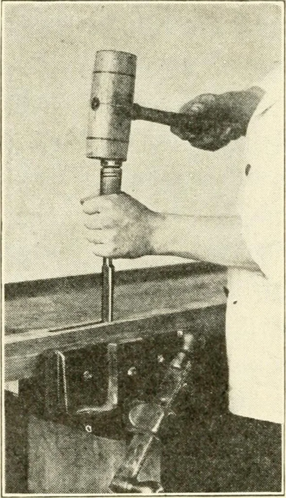 An illustration from Woodwork for secondary schools; a text-book for high schools and colleges, prevocational and elementary industrial schools, 1916, leaf 173