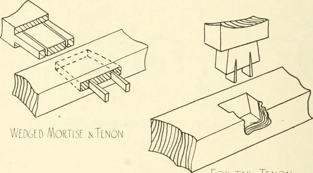 An illustration from Woodwork for secondary schools; a text-book for high schools and colleges, prevocational and elementary industrial schools, 1916, leaf 181