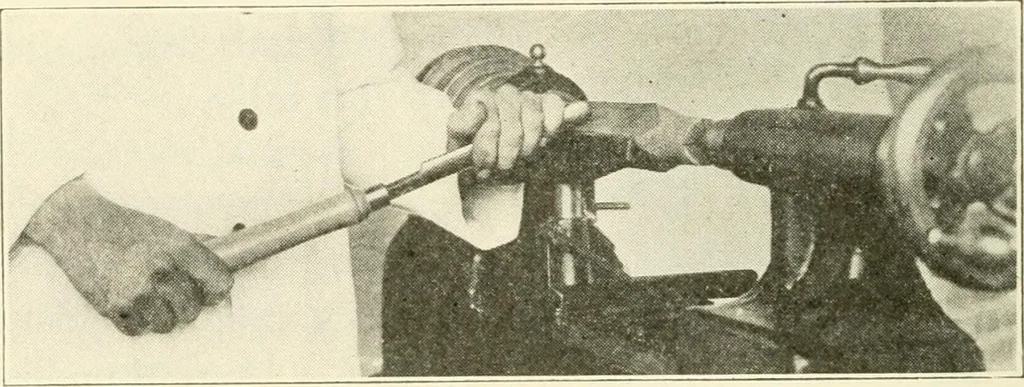 An illustration from Woodwork for secondary schools; a text-book for high schools and colleges, prevocational and elementary industrial schools, 1916, leaf 193