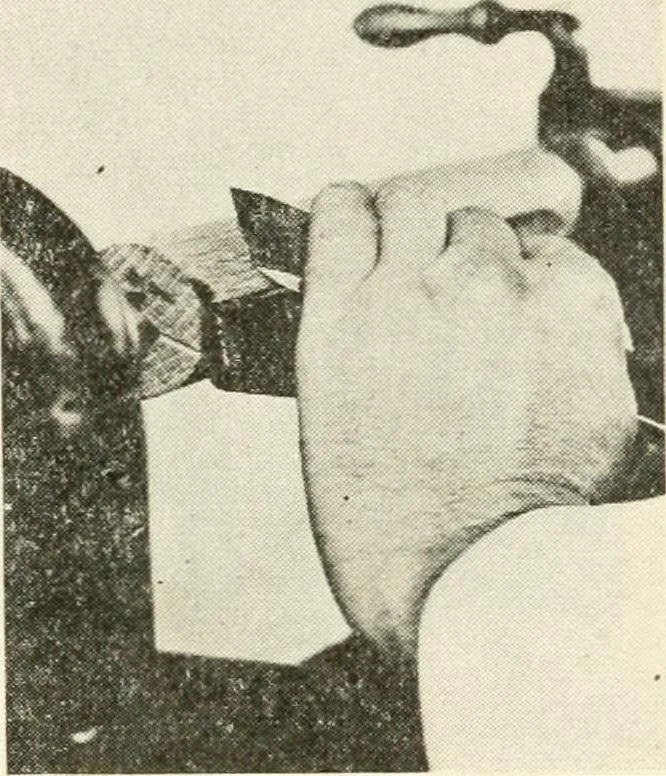 An illustration from Woodwork for secondary schools; a text-book for high schools and colleges, prevocational and elementary industrial schools, 1916, leaf 197