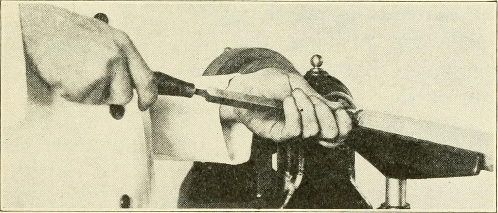 An illustration from Woodwork for secondary schools; a text-book for high schools and colleges, prevocational and elementary industrial schools, 1916, leaf 198