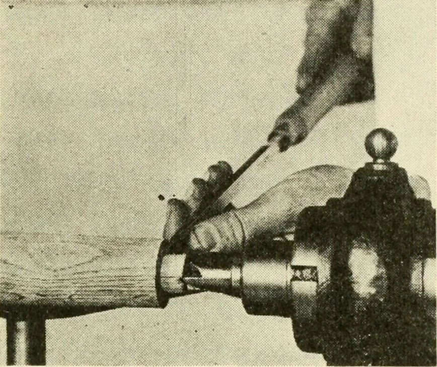 An illustration from Woodwork for secondary schools; a text-book for high schools and colleges, prevocational and elementary industrial schools, 1916, leaf 200