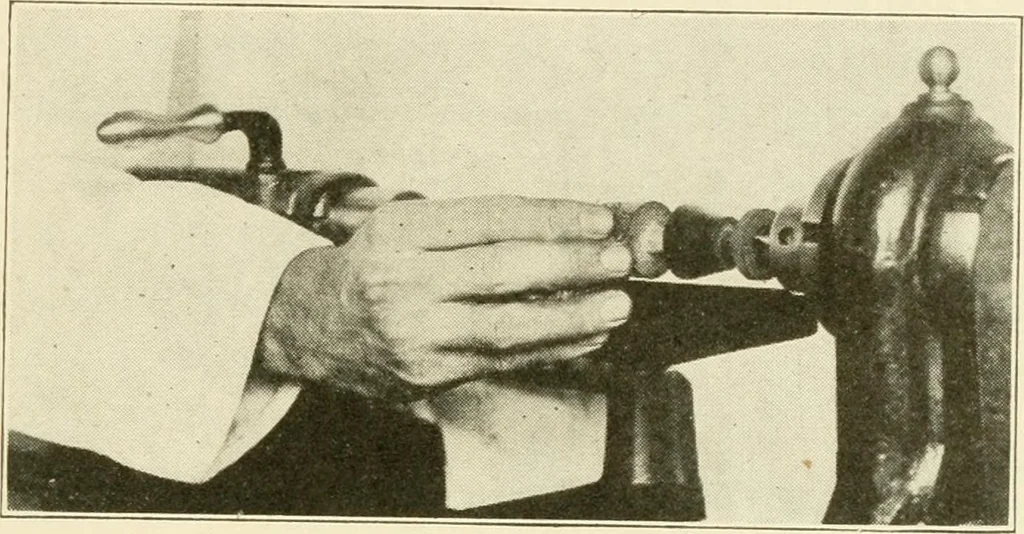 An illustration from Woodwork for secondary schools; a text-book for high schools and colleges, prevocational and elementary industrial schools, 1916, leaf 218
