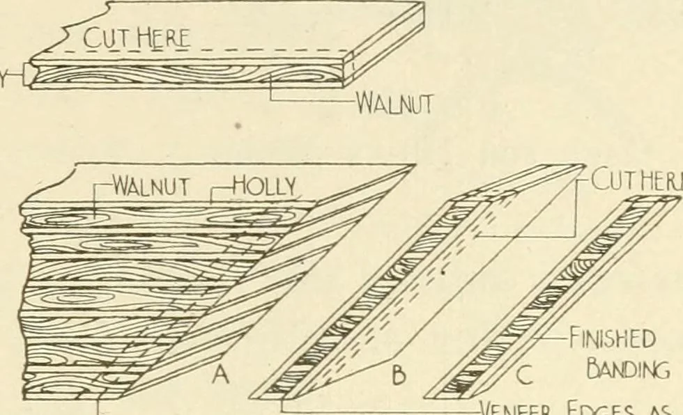 An illustration from Woodwork for secondary schools; a text-book for high schools and colleges, prevocational and elementary industrial schools, 1916, leaf 224