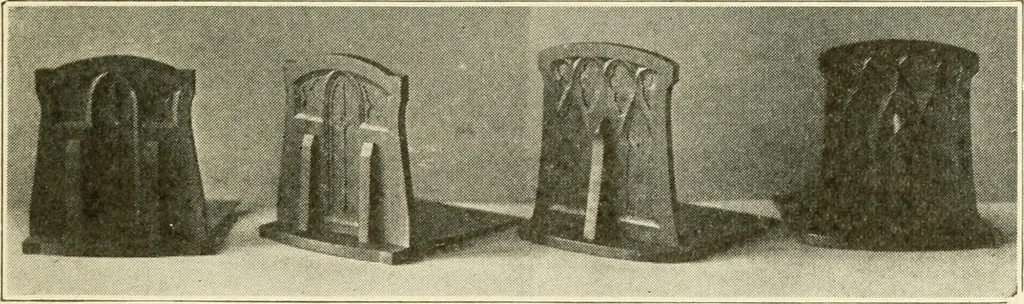 An illustration from Woodwork for secondary schools; a text-book for high schools and colleges, prevocational and elementary industrial schools, 1916, leaf 236