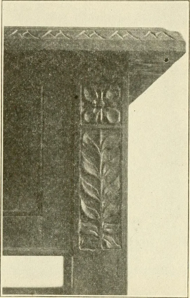 An illustration from Woodwork for secondary schools; a text-book for high schools and colleges, prevocational and elementary industrial schools, 1916, leaf 240