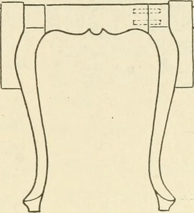 An illustration from Woodwork for secondary schools; a text-book for high schools and colleges, prevocational and elementary industrial schools, 1916, leaf 270