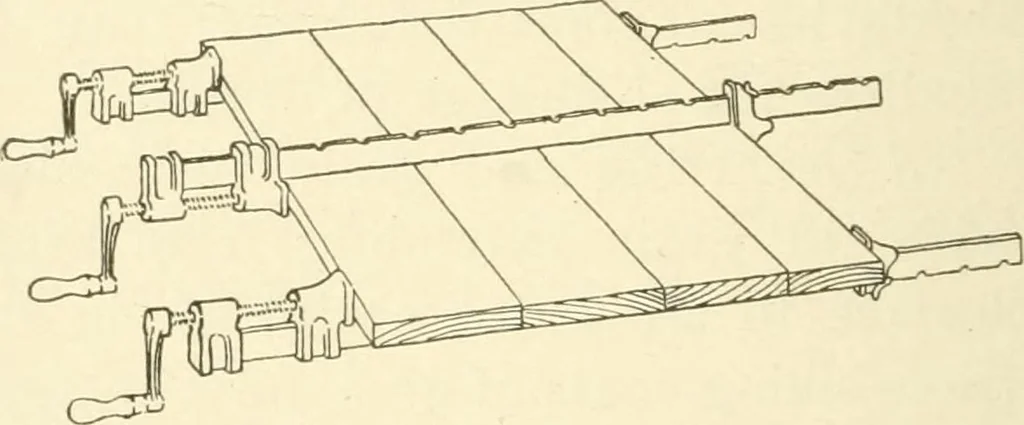 An illustration from Woodwork for secondary schools; a text-book for high schools and colleges, prevocational and elementary industrial schools, 1916, leaf 283