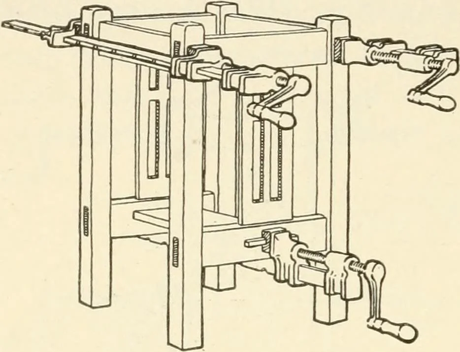 An illustration from Woodwork for secondary schools; a text-book for high schools and colleges, prevocational and elementary industrial schools, 1916, leaf 289
