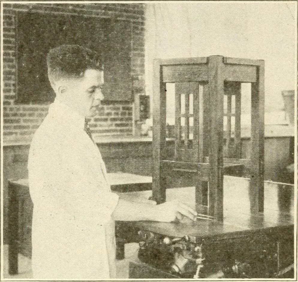 An illustration from Woodwork for secondary schools; a text-book for high schools and colleges, prevocational and elementary industrial schools, 1916, leaf 291