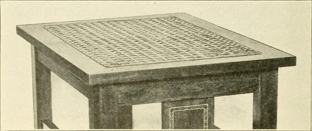 An illustration from Woodwork for secondary schools; a text-book for high schools and colleges, prevocational and elementary industrial schools, 1916, leaf 323