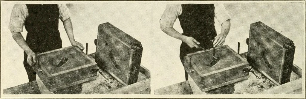 An illustration from Woodwork for secondary schools; a text-book for high schools and colleges, prevocational and elementary industrial schools, 1916, leaf 329