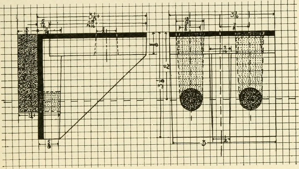 An illustration from Woodwork for secondary schools; a text-book for high schools and colleges, prevocational and elementary industrial schools, 1916, leaf 336