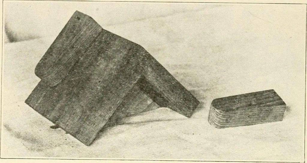 An illustration from Woodwork for secondary schools; a text-book for high schools and colleges, prevocational and elementary industrial schools, 1916, leaf 345