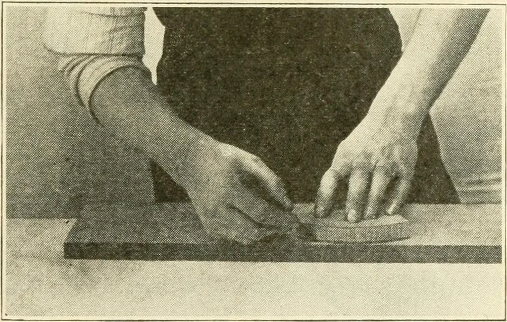 An illustration from Woodwork for secondary schools; a text-book for high schools and colleges, prevocational and elementary industrial schools, 1916, leaf 348