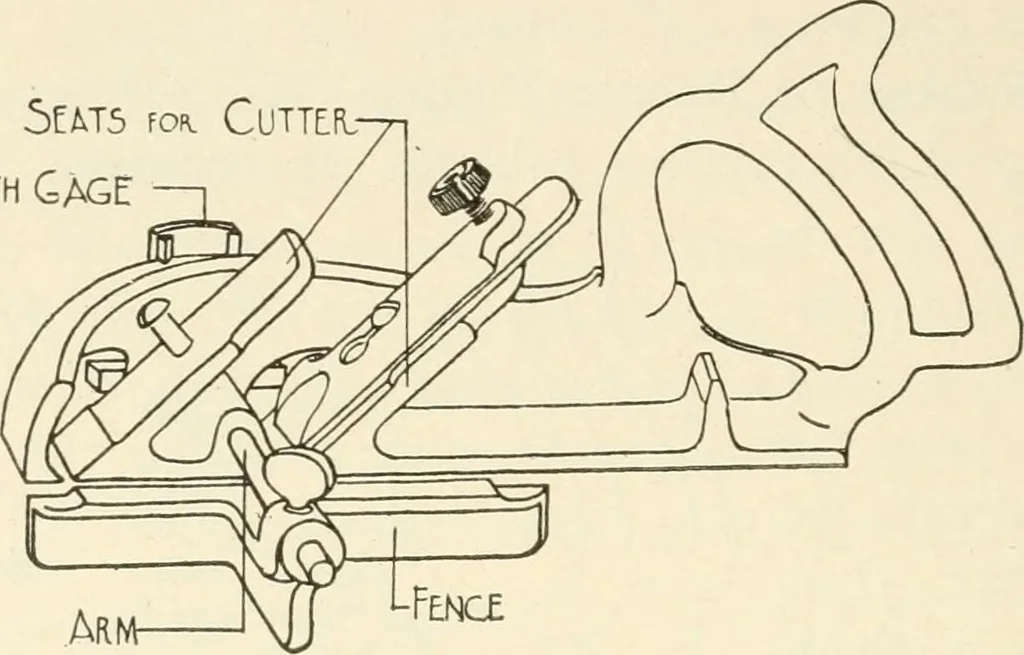 An illustration from Woodwork for secondary schools; a text-book for high schools and colleges, prevocational and elementary industrial schools, 1916, leaf 49