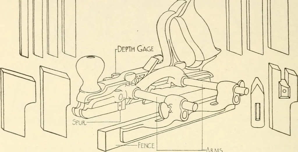 An illustration from Woodwork for secondary schools; a text-book for high schools and colleges, prevocational and elementary industrial schools, 1916, leaf 51