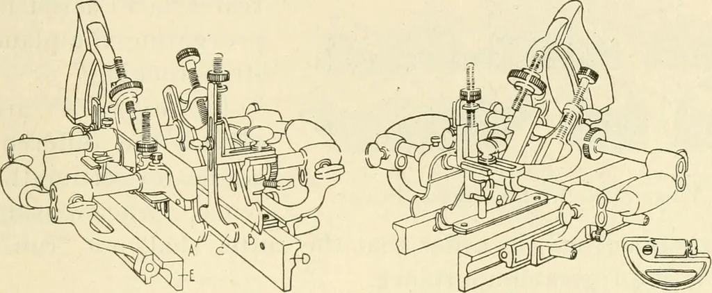 An illustration from Woodwork for secondary schools; a text-book for high schools and colleges, prevocational and elementary industrial schools, 1916, leaf 52