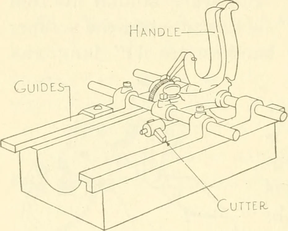An illustration from Woodwork for secondary schools; a text-book for high schools and colleges, prevocational and elementary industrial schools, 1916, leaf 55