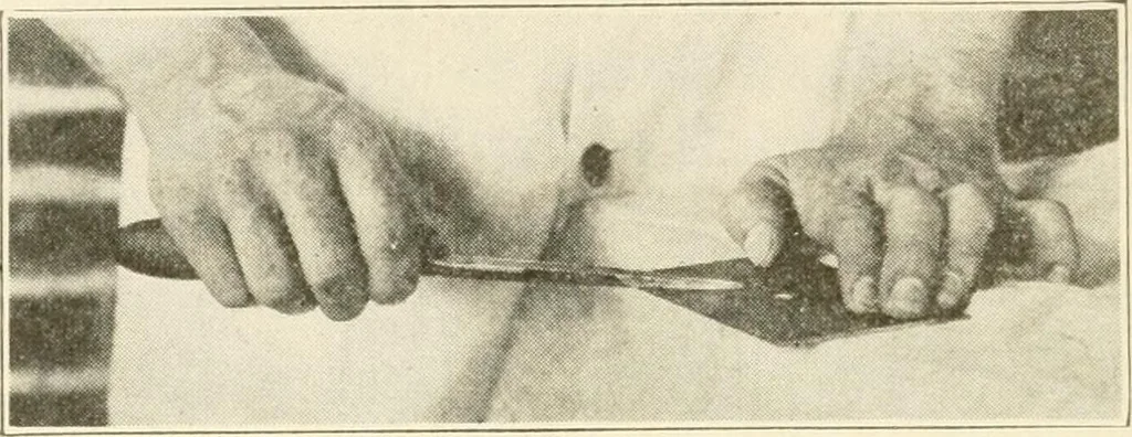 An illustration from Woodwork for secondary schools; a text-book for high schools and colleges, prevocational and elementary industrial schools, 1916, leaf 77
