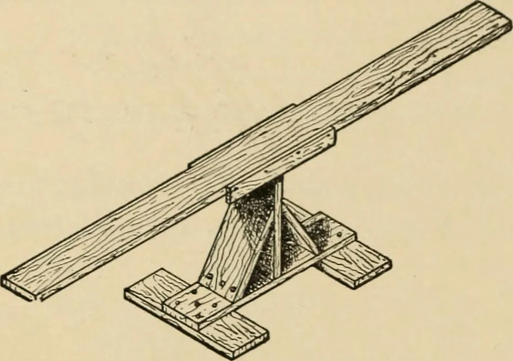 An illustration from Woodworking for beginners; a manual for amateurs, 1900, leaf 157