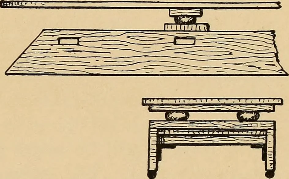 An illustration from Woodworking for beginners; a manual for amateurs, 1900, leaf 174