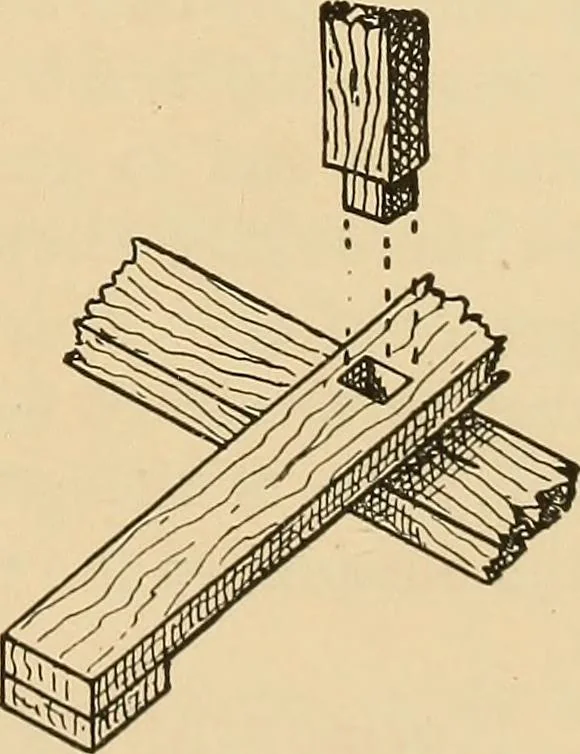 An illustration from Woodworking for beginners; a manual for amateurs, 1900, leaf 180