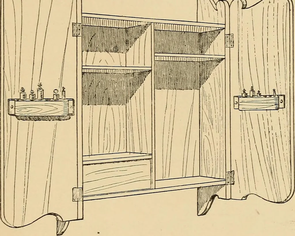 An illustration from Woodworking for beginners; a manual for amateurs, 1900, leaf 208