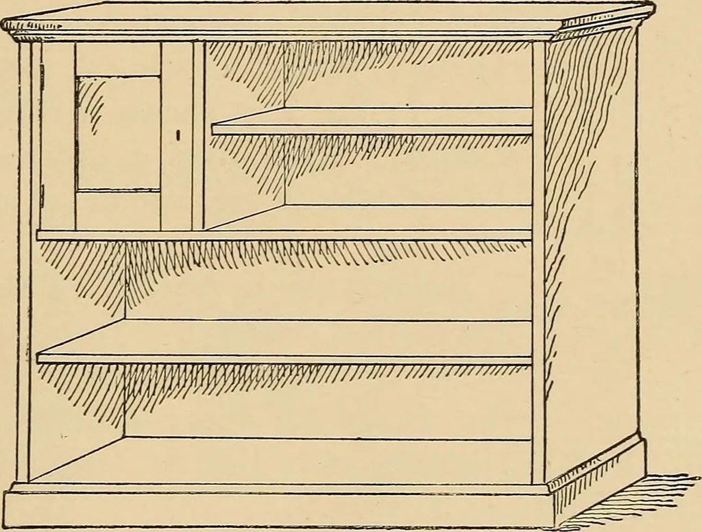 An illustration from Woodworking for beginners; a manual for amateurs, 1900, leaf 212