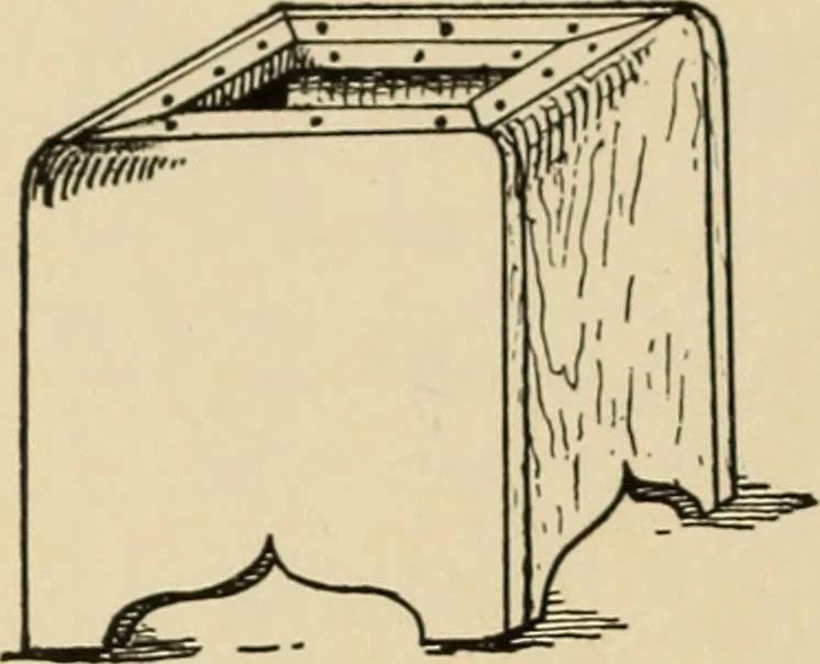 An illustration from Woodworking for beginners; a manual for amateurs, 1900, leaf 217