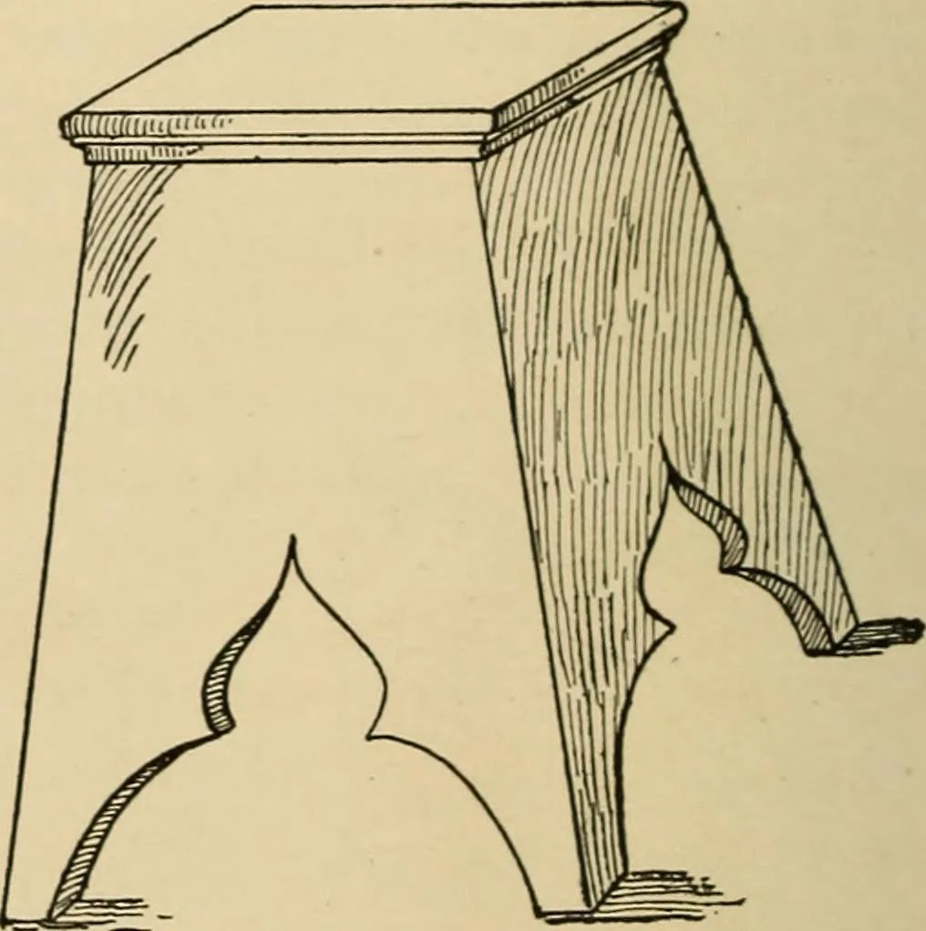 An illustration from Woodworking for beginners; a manual for amateurs, 1900, leaf 217