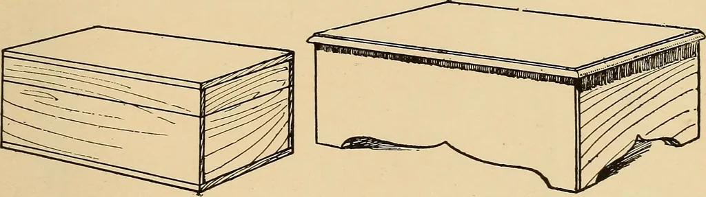 An illustration from Woodworking for beginners; a manual for amateurs, 1900, leaf 238