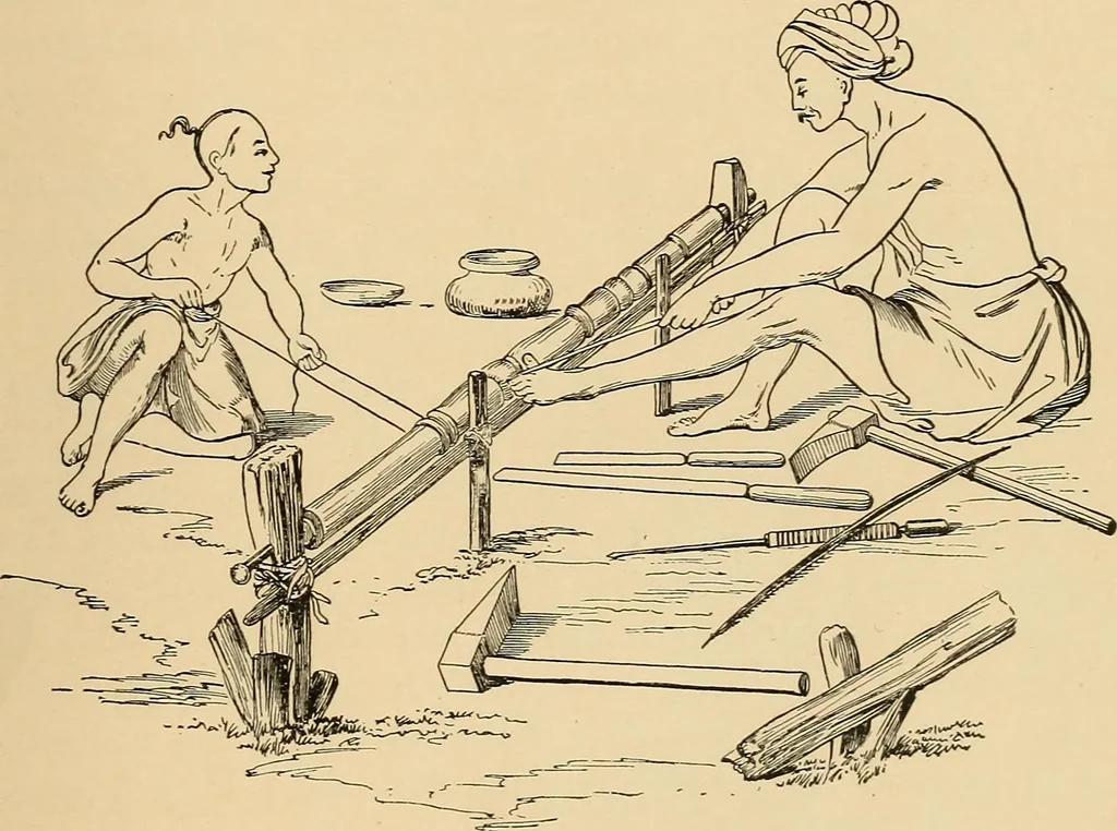 An illustration from Woodworking for beginners; a manual for amateurs, 1900, leaf 26