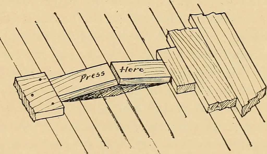 An illustration from Woodworking for beginners; a manual for amateurs, 1900, leaf 282